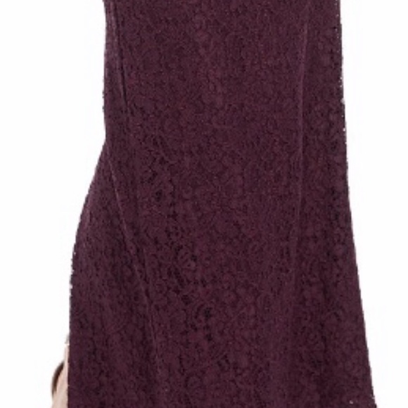 Adriana Papell One-Shoulder Lace Gown Size 2 NWT - Picture 3 of 4